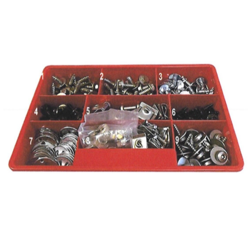 Coffret clips et vis