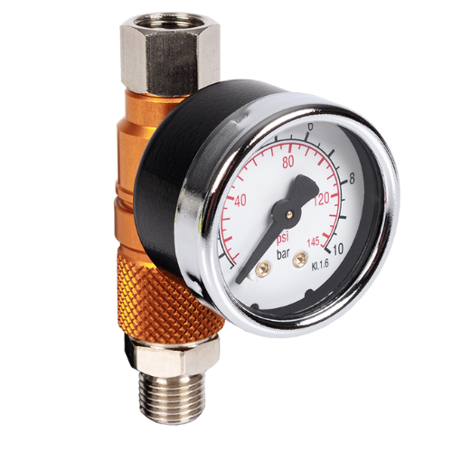 Régulateur d'air avec manomètre