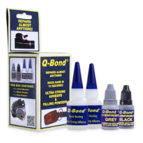 Kit de colle pour réparation plastique