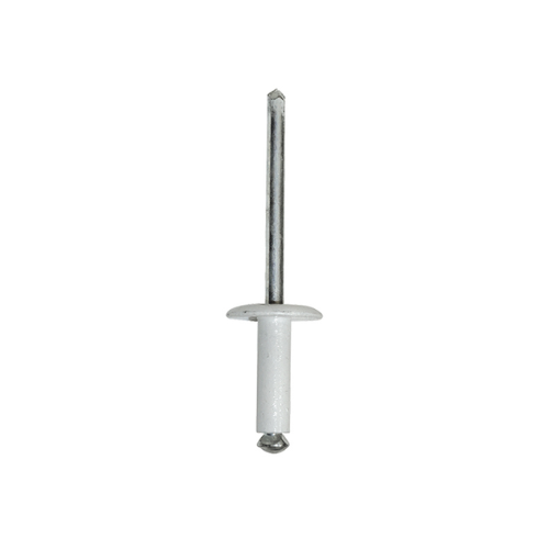 Rivet Fleur bord large laqué 4.8x16 100 pièces