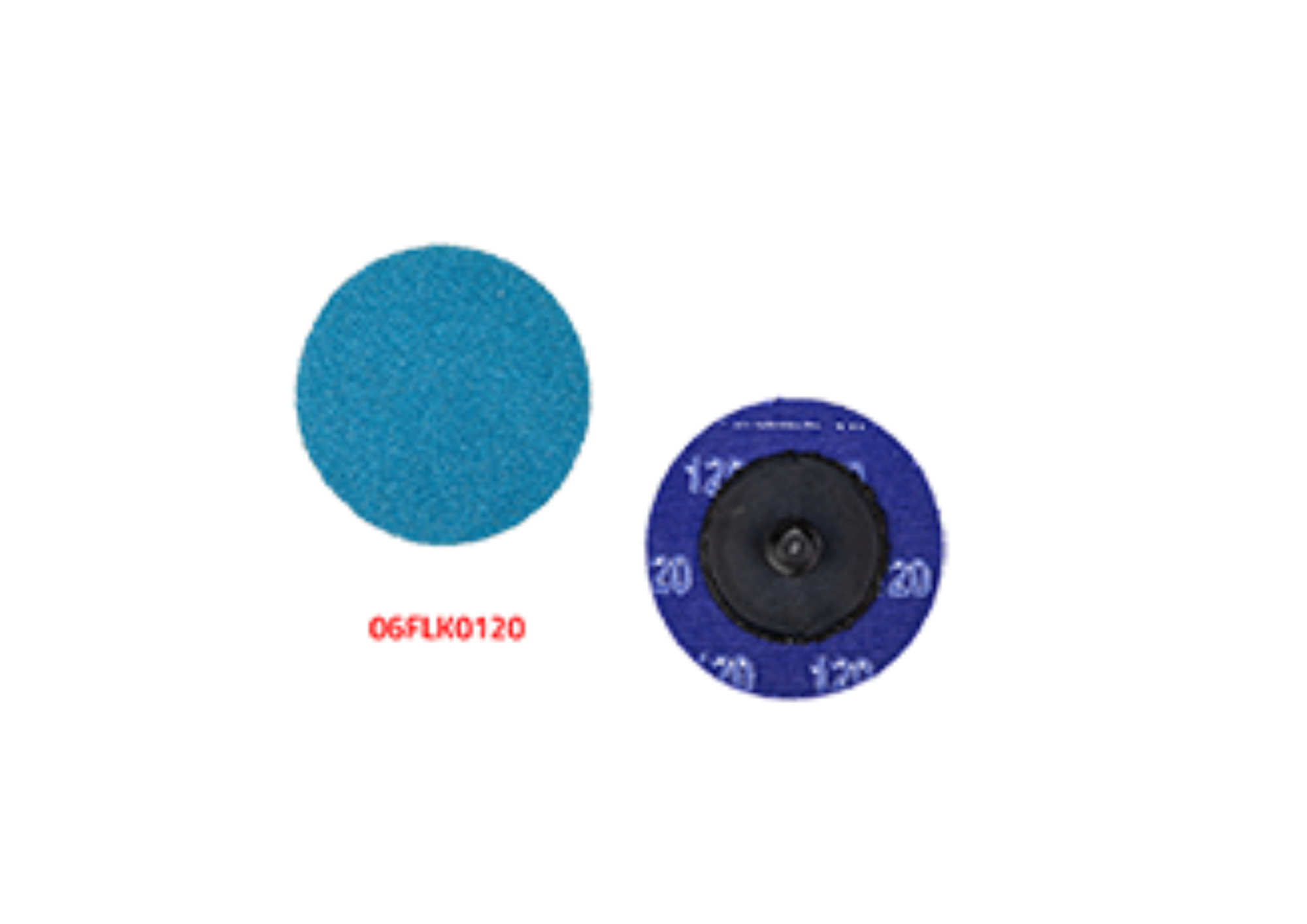 Disque abrasif p120 bleu pièce